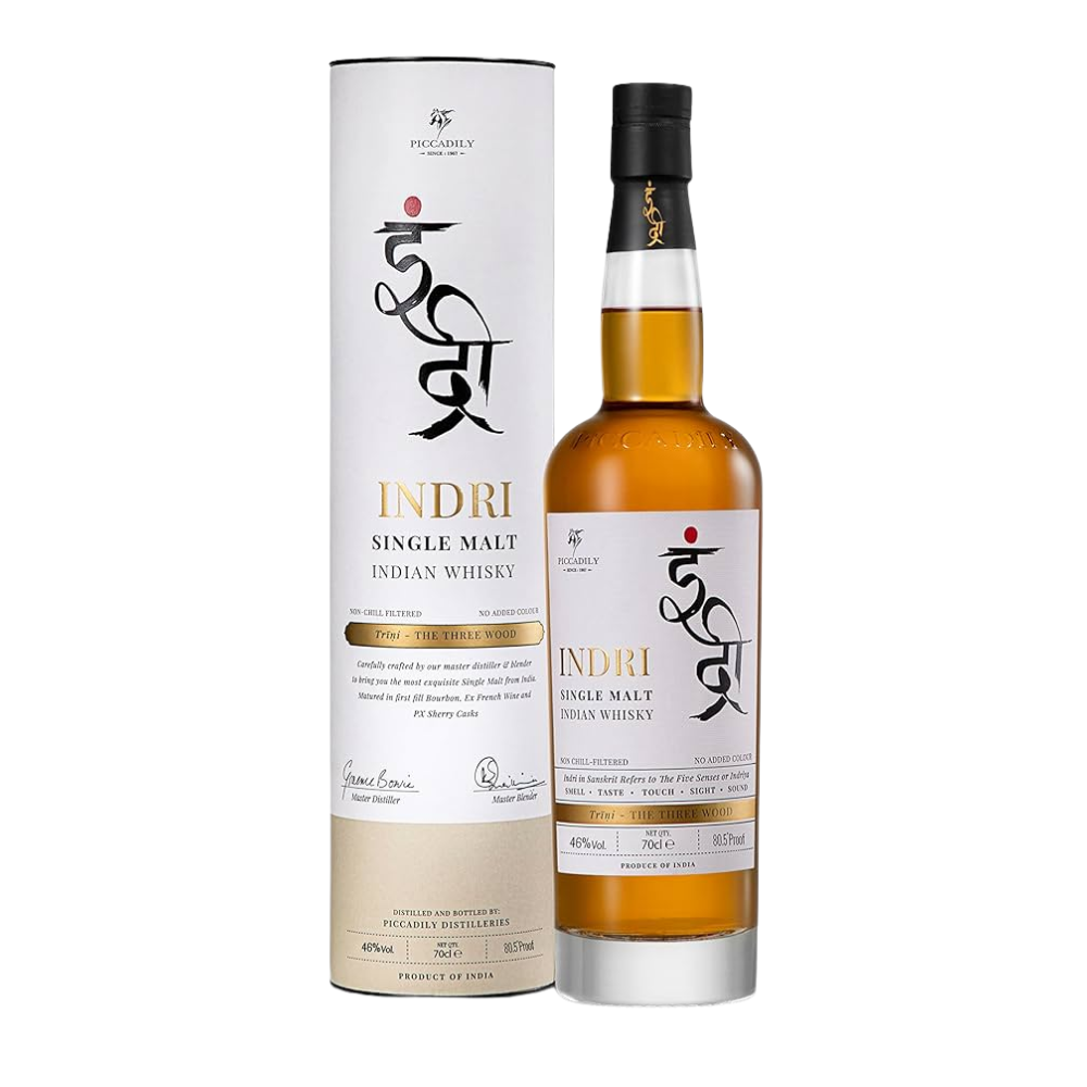 Whisky Indri Trini Single Malt 46% 700 ml