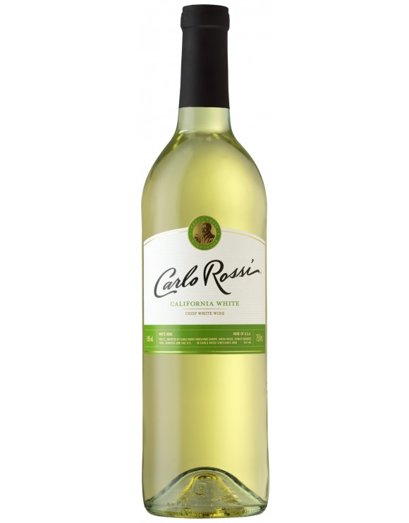 Wino Carlo Rossi White 10,5% białe półwytrawne 750 ml