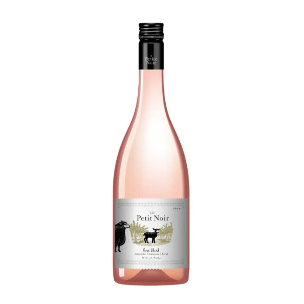 Wino Le Petit Noir IGP Pays D'OC Grenache Gris różowe półwytrawne 750 ml