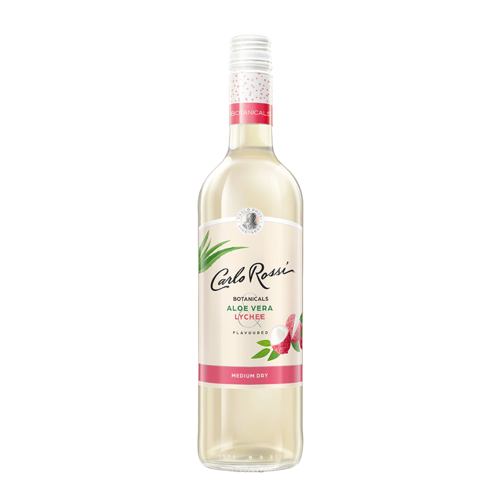 Wino Carlo Rossi Botanicals Aloe Vera & Lychee 10% 750 ml