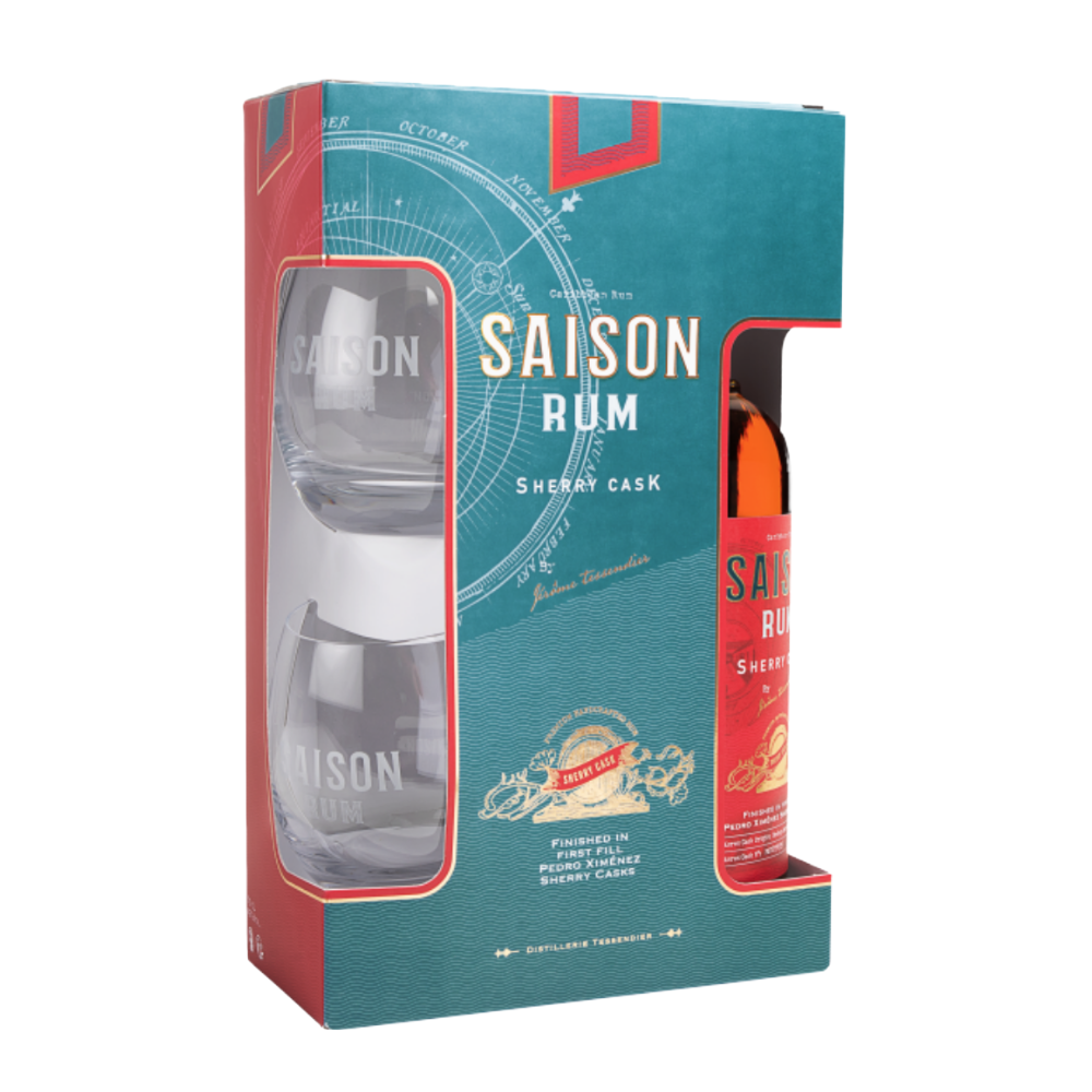 Rum Saison Sherry Cask 42% 700 ml + 2 szklanki