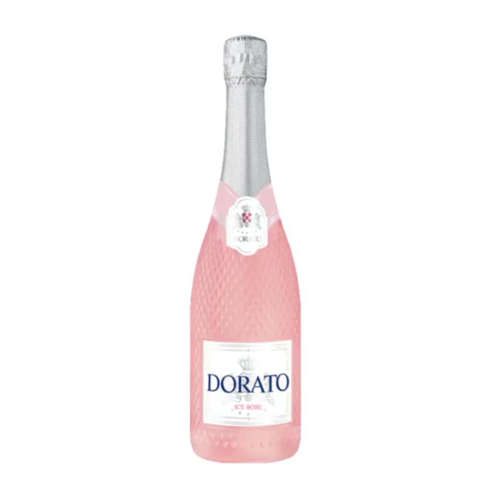 Wino musujące Dorato Ice Rose 7,5% różowe pólsłodkie 750 ml