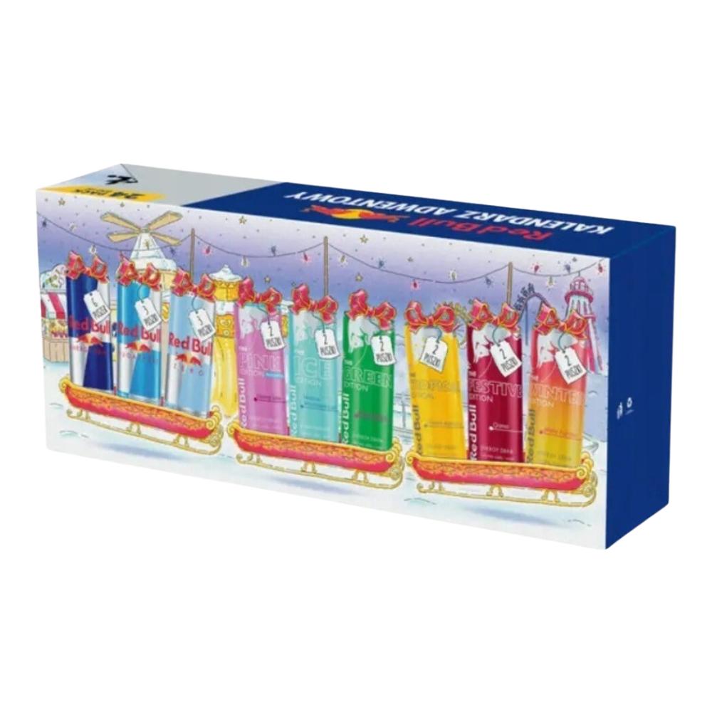 Energetyk Red Bull Kalendarz Adwentowy 24 x 250 ml puszka