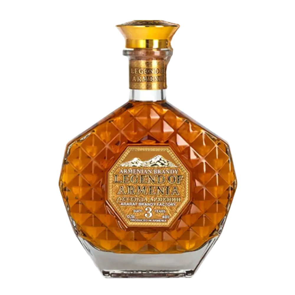 Brandy Legend Of Armenia 3YO 40% 500 ml