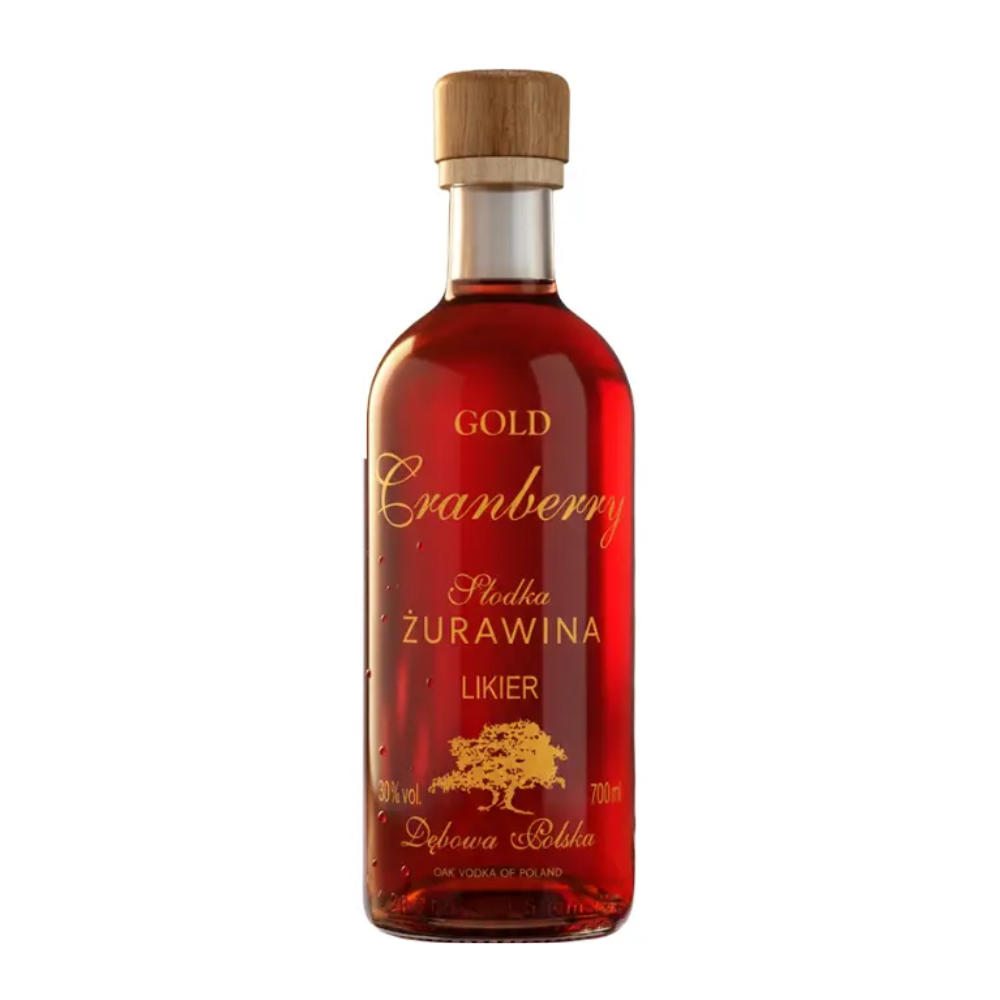Likier Dębowa Słodka Żurawina 30% 700 ml