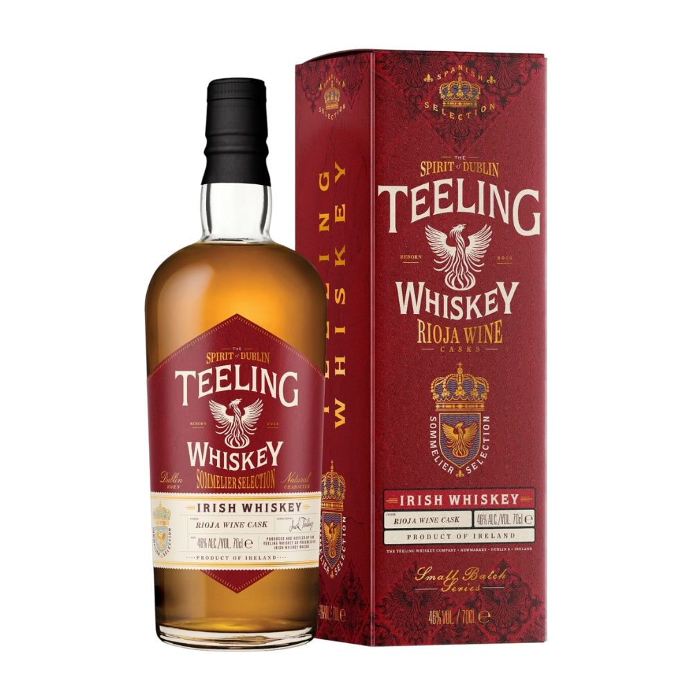 Whiskey Teeling Sommelier Selection Rioja Wine 46% 700 ml kartonik